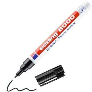 EDDING Tiefkühlmarker 8000 schwarz
