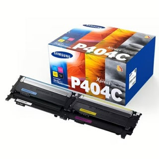SAMSUNG Toner CLT-P404C schwarz. cyan. magenta. gelb