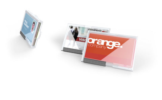 DURABLE Ausweishalter 8922 PUSHBOX für 1 Karte 54 x 87 mm transparent