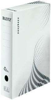 LEITZ Archivbox easyboxx DIN A4 80 mm weiss