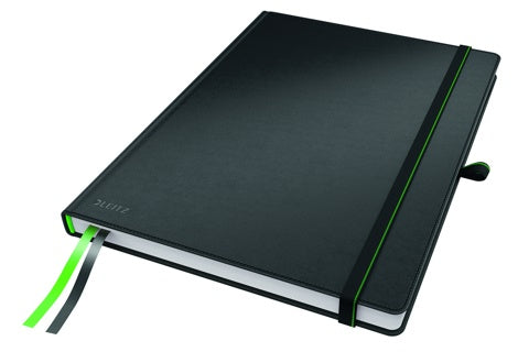 LEITZ Notizbuch Complete A5 80 Blatt liniert schwarz