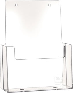 HELIT Tischprospekthalter 1 Tasche DIN A5 transparent