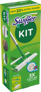 SWIFFER Starter-Kit (1 Stab + 8 Tücher)