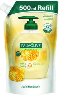 PALMOLIVE Flüssigseife Nachfüllung Milch und Honig 500ml