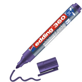EDDING Whiteboardmarker 360 mit Rundspitze 1.5-3 mm violett