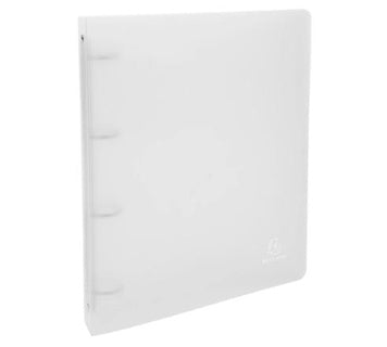 EXACOMPTA Ringbuch 51264E A4 4-Ringe Ø 30 mm transparent