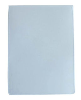 DONAU Steckhülle 1120075 für Ausweise oben offen PP 170 µm 12.4 x 16.5 cm genarbt transparent