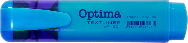 OPTIMA Textmarker mit Keilspitze 1-5 mm blau