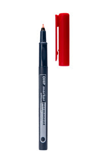 OFFICE POINT Universalmarker mit Rundspitze F permanent rot