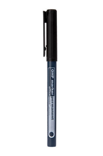 OFFICE POINT Universalmarker mit Rundspitze 1.0 mm permanent schwarz