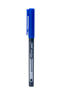 OFFICE POINT Universalmarker mit Rundspitze 1.0 mm permanent blau