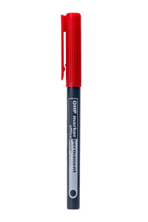OFFICE POINT Universalmarker mit Rundspitze 1.0 mm permanent rot