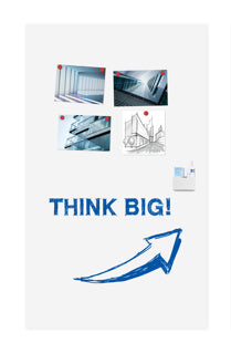 LEGAMASTER Whiteboard Wall-Up 200x119.5 cm weiss