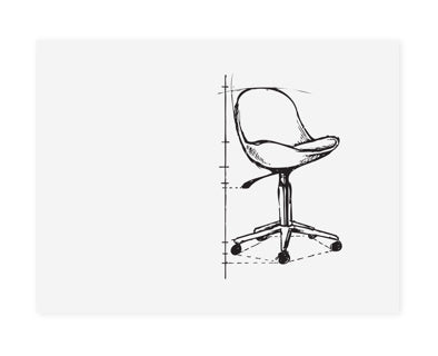LEGAMASTER Whiteboard Board-Up 75x100 cm weiss