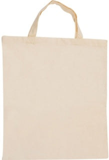 Baumwolltasche 140 g/m² 38 x 42 cm natur