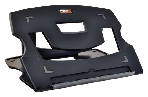 DESQ Tablet- und Notebookständer 1502 bis 15" 285 x 210 x 10 mm schwarz