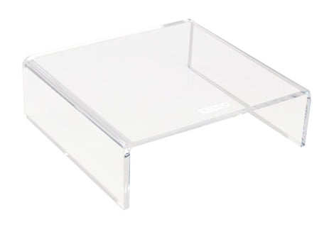DESQ Monitorständer 1539 aus Acryl bis 15 kg 220 x 200 x 70 mm transparent