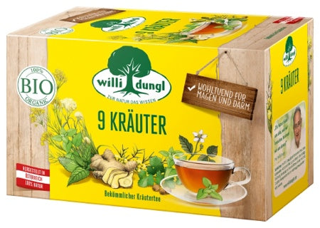 WILLI DUNGL 9-Kräuter-Tee Bio 20 Beutel