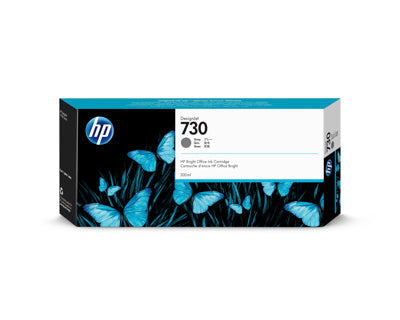 HP Tintenpatrone Nr. 730 300ml grau