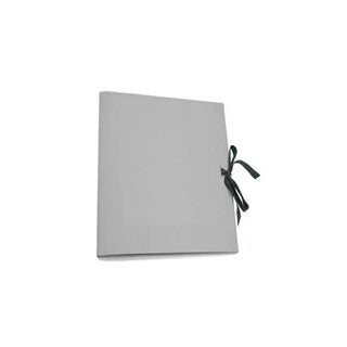 FOLIA Zeichenmappe 6905 DIN A3 Graupappe mit Band grau