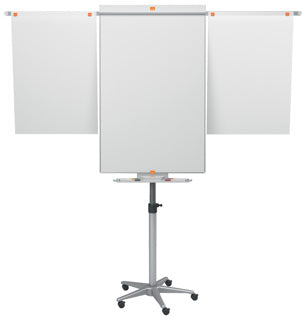 NOBO Flipchart Classic mit ausziehbaren Armen 700 x 1000 mm silber
