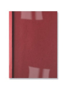 GBC Thermobindemappe LeatherGrain 100 Stück DIN A4 3mm rot