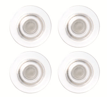 NOBO Seltenerdmagnete 4 Stück Ø 32 mm transparent