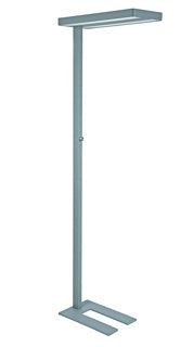 MAUL LED-Standleuchte MAULjaval dimmbar silber