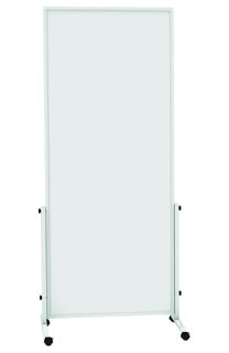 MAUL Whiteboard MAULsolid easy2move 75 x 180 cm grau