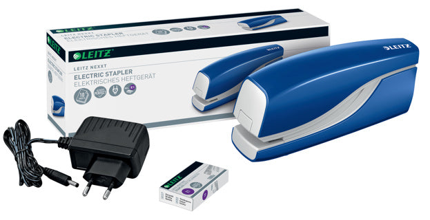 LEITZ Elektrisches Heftgerät New NeXXt 5532 blau