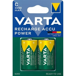 VARTA Batterie Recharge Accu Power 2 Stück C 3000 mAh