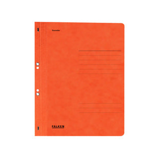 FALKEN Ösenhefter DIN A4 Recyclingkarton 250g/m² orange