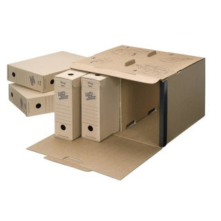 LOEFF'S Archivcontainer Standard 15 Stück braun