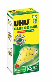 UHU Kleberollernachfüllkassette permanent haftend 8.4 mm x 16.5 m
