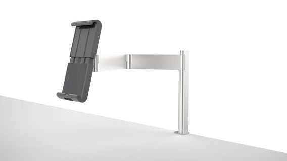 DURABLE Tablet-Tischhalterung 8931 TABLET HOLDER TABLE CLAMP bis 13" 10 x 44 x 21 cm silber