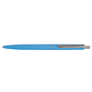 A-SERIES Kugelschreiber AS1203 mit Druckmechanik und Metallclip M blau