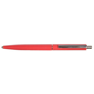 A-SERIES Kugelschreiber AS1205 mit Druckmechanik und Metallclip M rot