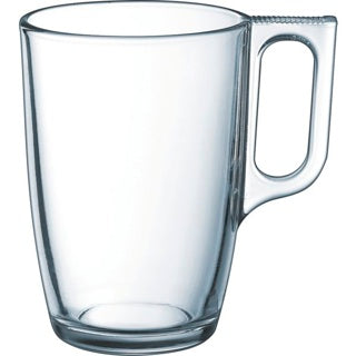 Becher Nuevo mit Henkel 320 ml transparent