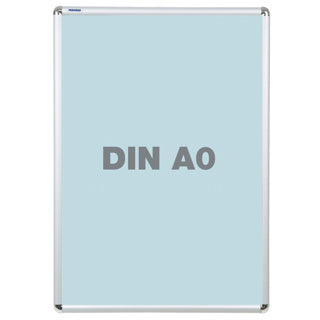 FRANKEN Wechselrahmen Standard A0 87x121x1.2 cm silber