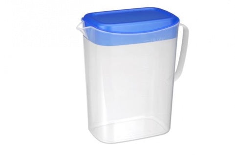 MIRAPLAST Getränkekrug H175 1.75 l blau/transparent