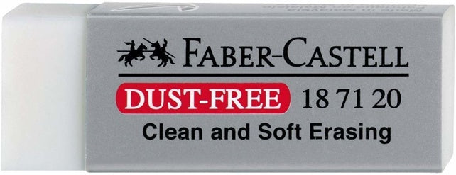 FABER-CASTELL Radiergummi Dust-free weiß