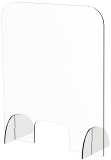 ARISTO Spuckschutz 900200 84.1 x 70 x 25 cm hoch breit Plexiglas transparent
