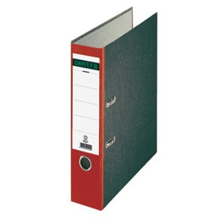 CENTRA Ordner Öko 220123 A4 Hartpappe breit 80 mm rot