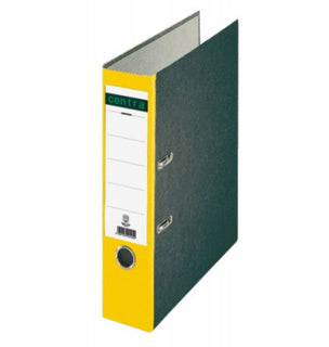 CENTRA Ordner Öko 220120 A4 Hartpappe breit 80 mm gelb