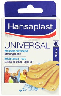 HANSAPLAST Pflaster Universal 40 Stück verschiedene Größen