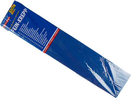 FOLIA Krepppapier 822128 10 Lagen 32 g/m² 50 cm x 2.5 m brillantblau