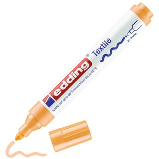 EDDING Textilmarker 4500 mit Rundspitze 2-3 mm hellorange