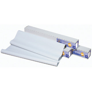 POWERJET Plotterpapier Premium Contrast 120 1 Rolle matt gestrichen 120g/m² 91.4cm x 30lfm hochweiß