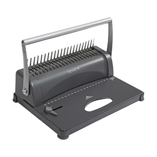 GENIE Spiralbindegerät CB850 DIN A4 inkl. 75-teiligem Starter-Set schwarz