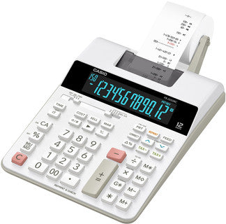 CASIO Tischrechner FR-2650RC 12-stellig 2C-Druck weiß